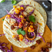 Grilled Octopus Tacos Image